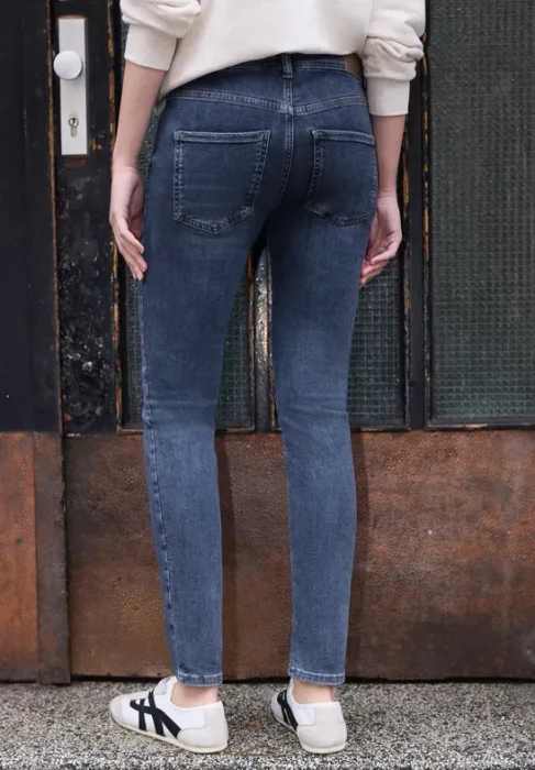 Street One Studio Skinny Leg Jeans dark blue wash (Damen)