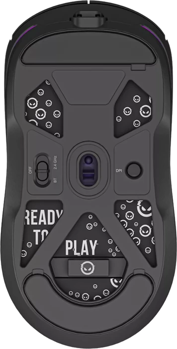 Lorgar MSA10W Wireless Gaming Mouse Advanced schwarz, USB/Bluetooth