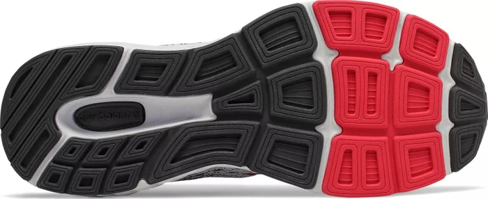 New Balance 680v6 white/black/energy red (Herren)