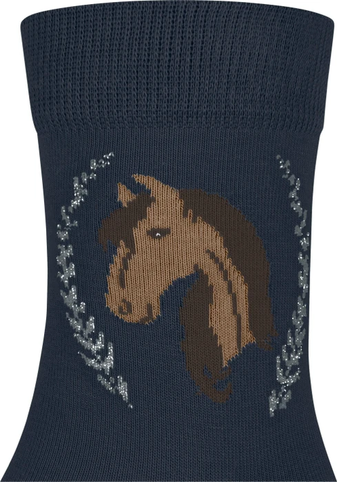 Falke Horse Socken space blue (Junior)