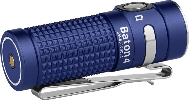 OLight Baton 4 Premium Edition Taschenlampe königsblau