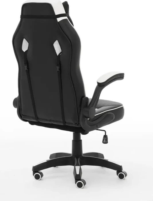 Raptor Gaming GS-50 Gamingstuhl, schwarz/weiß