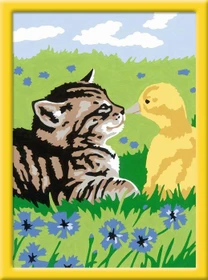 Ravensburger Malen nach Zahlen Tierische Freundschaft