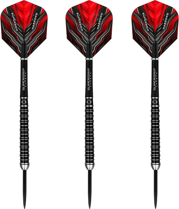 Harrows Supergrip Ultra 90% Steeltip Dartpfeil Set 21g
