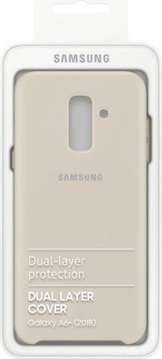 Samsung Dual Layer Cover für Galaxy A6+ (2018) gold