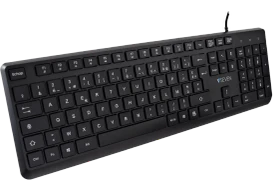 V7 KU350 Pro Tastatur, schwarz, USB, FR