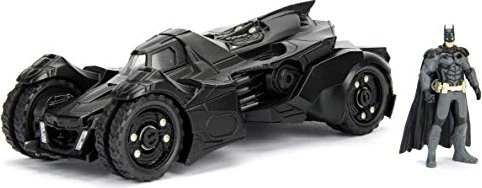 Jada Toys Hollywood Rides - Batmobile with Batman Arkham Knight