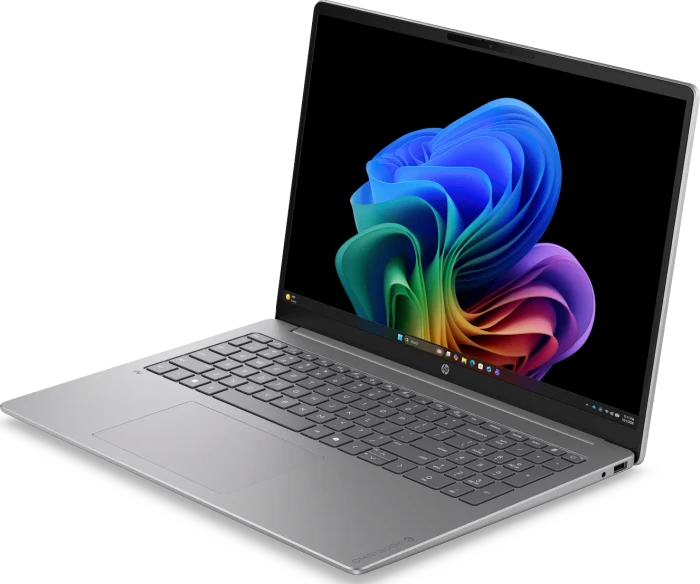 HP OmniBook 5 16-bz0351ngx, Darker Nouvelle Silver, Snapdragon X - X1-26-100, 16GB RAM, 512GB SSD, DE