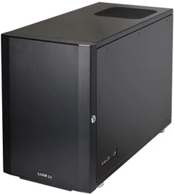 Lian Li PC-Q35B schwarz, schallgedämmt, Mini-ITX
