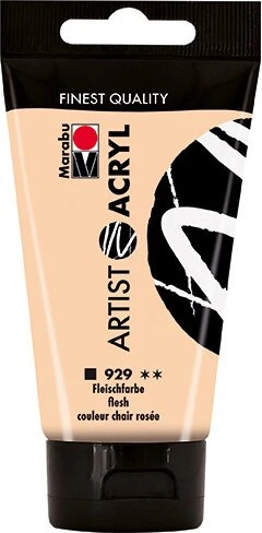 Marabu Artist Acryl Acrylfarbe, fleischfarbe, 75ml