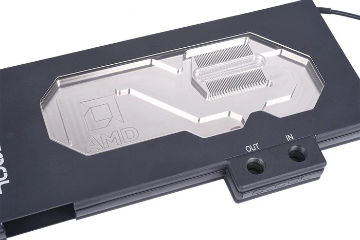 Alphacool Eisblock GPX-A Acryl AMD RX Vega M01 mit Backplate, schwarz