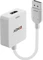Lindy DisplayPort 1.2/HDMI 2.0 Adapterkabel weiß Vorschaubild