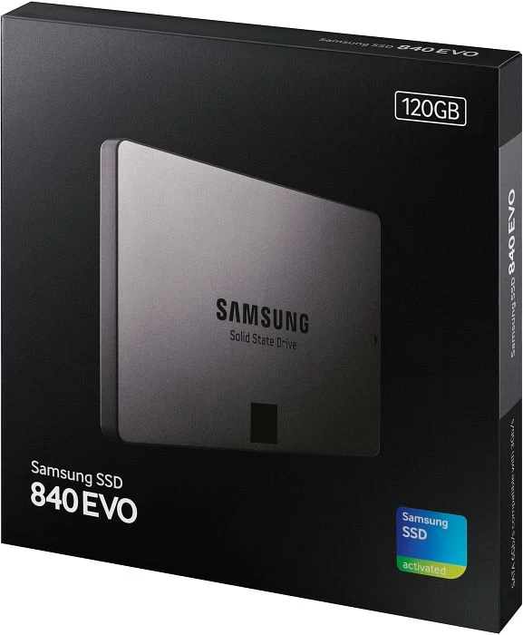 Samsung SSD 840 EVO 120GB, 2.5" / SATA 6Gb/s
