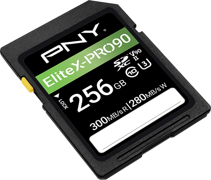 PNY EliteX-PRO 90 R300/W280 256GB, UHS-II U3, Class 10