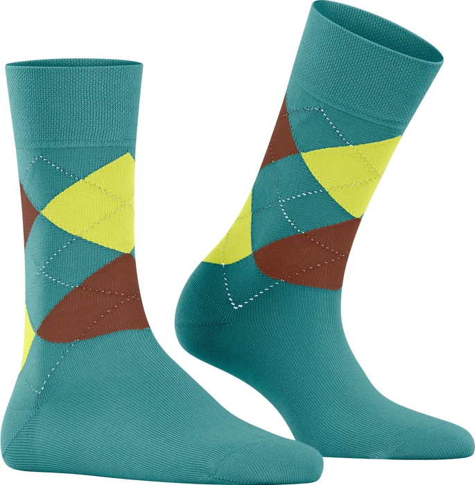 Falke Sensitive Argyle Socken fjordblue (Damen)
