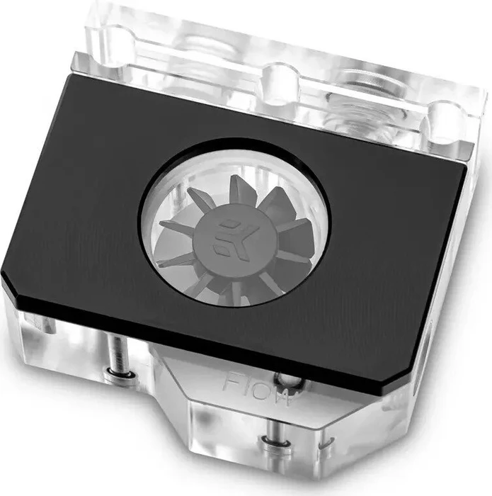 EK Water Blocks Quantum Line EK-Quantum Scalar Flow Indicator Top-Bottom D-RGB, schwarz, Durchflusssensor