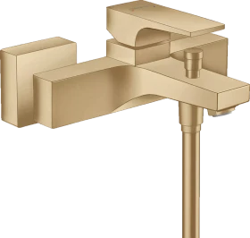 Hansgrohe Metropol Einhebel-Wannenmischer Aufputz mit Hebelgriff brushed bronze