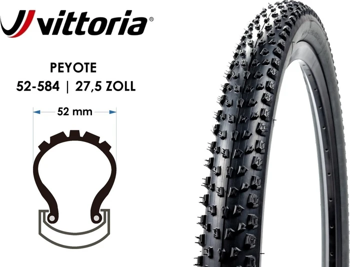 Vittoria Peyote 27.5x2.1" TNT Reifen
