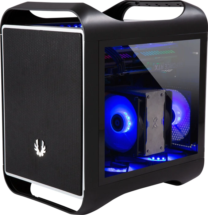 BitFenix Prodigy M 2022 ARGB, schwarz, Glasfenster