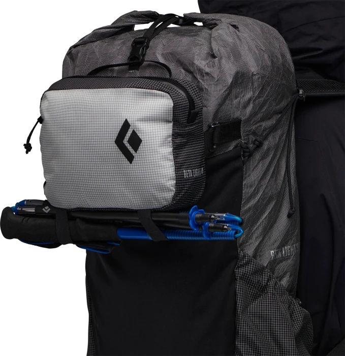 Black Diamond Beta Light Sattelite Bag Bauchtasche black/alloy