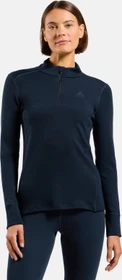 Odlo Natural Merino 260 Baselayer Half Zip Funktionsshirt langarm dark sapphire (Damen)