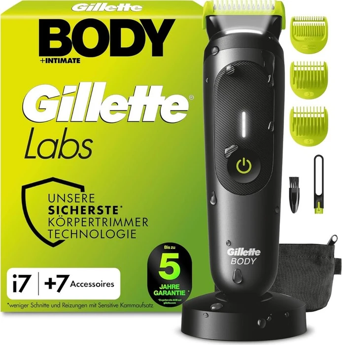 Gillette Labs Body + Intimate i7 Trimmer