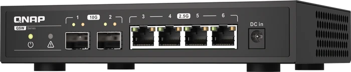 QNAP QSW-2100 Desktop 2.5G Switch, 4x RJ-45, 2x SFP+