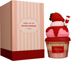 Lattafa Give Me Gourmand Collection Berry On Top Eau de Parfum nachfüllbar, 75ml