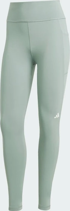 adidas Own the Run Laufhose 7/8 silver green (Damen)