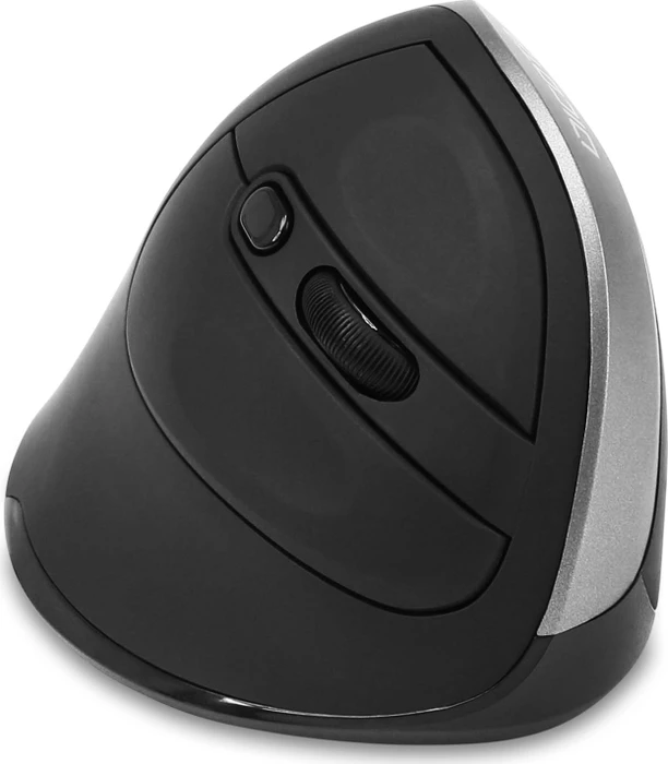Dicota RELAX Wireless Ergonomic Mouse schwarz/silber, USB