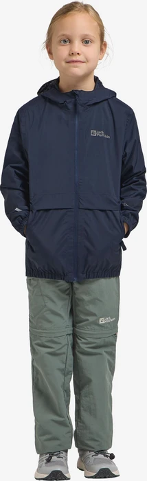 Jack Wolfskin Rainy Days 2l Funktionsjacke night blue (Junior)