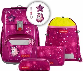 Step by Step Giant Sweet Unicorn Nuala Schulrucksack-Set, 5-tlg.