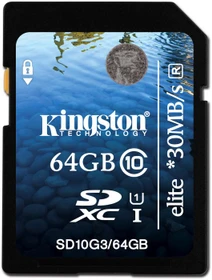 Kingston Elite R30 64GB, UHS-I, Class 10
