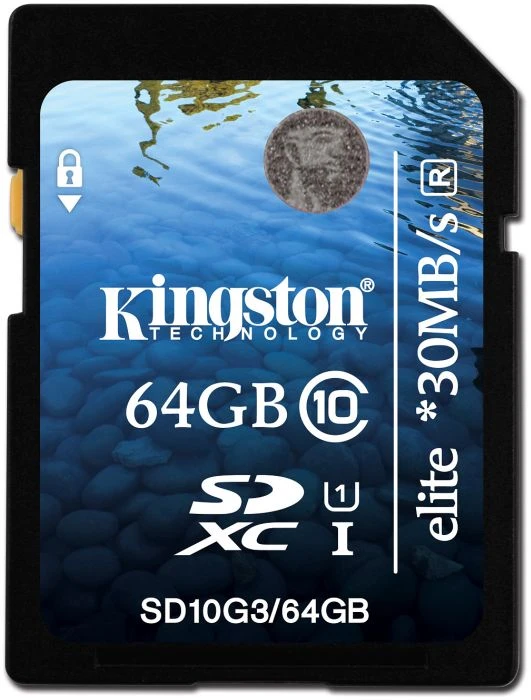 Kingston Elite R30 64GB, UHS-I, Class 10