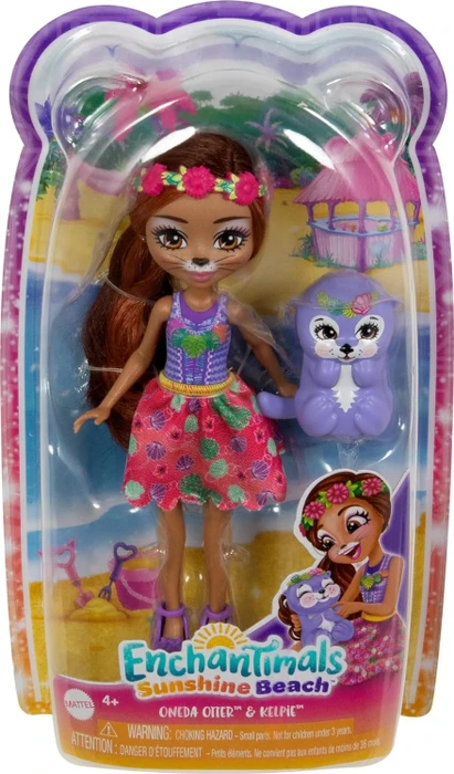Mattel Enchantimals - Sunshine Beach Oneda Otter und Kelpie