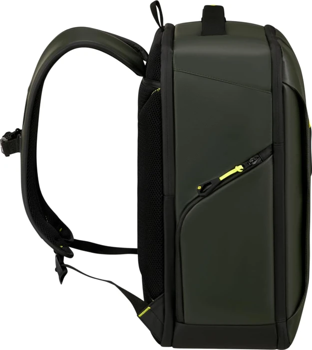 Samsonite Paradiver Light, Underseat Backpack M, Untersitz Handgepäck, Kabinentasche, Flugzeug Rucksack, 45cm, 33l, Jungle Green