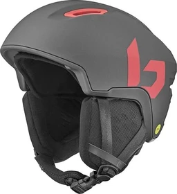Bollé Atmos MIPS Helm titanium red matte