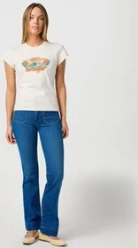 Wrangler Flare Jeans serene storm (Damen)