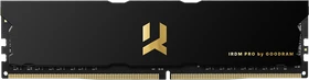 goodram IRDM PRO PITCH BLACK UDIMM 16GB, DDR4-4000, CL18-22-22, 1RX8, retail