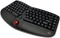 Adesso TruForm Media 3150 Wireless Ergo Mini Trackball Keyboard, schwarz, USB, US Vorschaubild