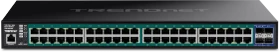 TRENDnet TPE Rackmount Gigabit Smart Switch, 48x RJ-45, 4x SFP+, 740W PoE+ (TPE-3524SF)