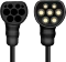 LogiLink E-Auto-Ladekabel, Typ 2, 3-phasig, spiral, 16A mit Tasche, 11kW, 5m Spiralkabel Vorschaubild