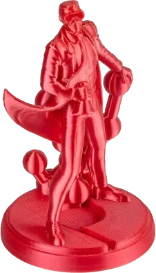 Polymaker PolyLite Silk PLA, rot, Spule, 1.75mm, 1.00kg