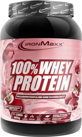 IronMaxx 100% Whey Protein Kirsche-Joghurt 900g