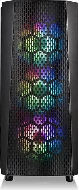 Thermaltake Versa J24 TG ARGB schwarz, Glasfenster