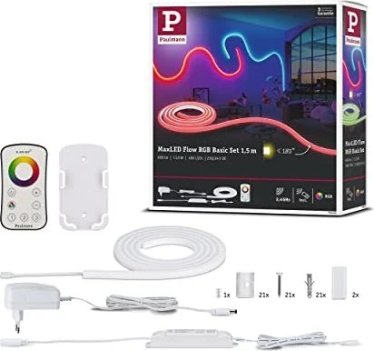 Paulmann MaxLED Flow Basisset LED-Streifen 13.5W RGB 1.5m