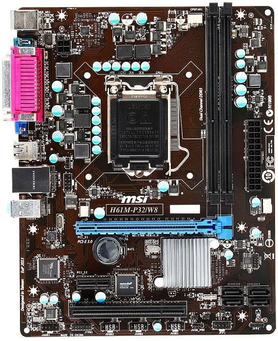 MSI H61M-P32/W8 (Intel 1155)