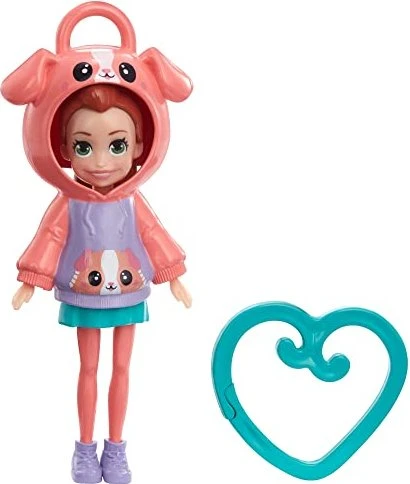 Mattel Polly Pocket - Hoodie Dolls Hund