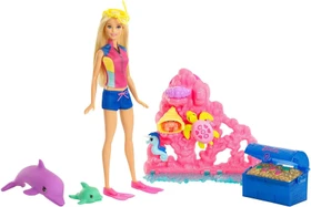 Mattel Barbie - Magie der Delfine Unterwasser-Spielset