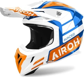 Airoh Aviator Ace 2 Sake orange/blau/weiß